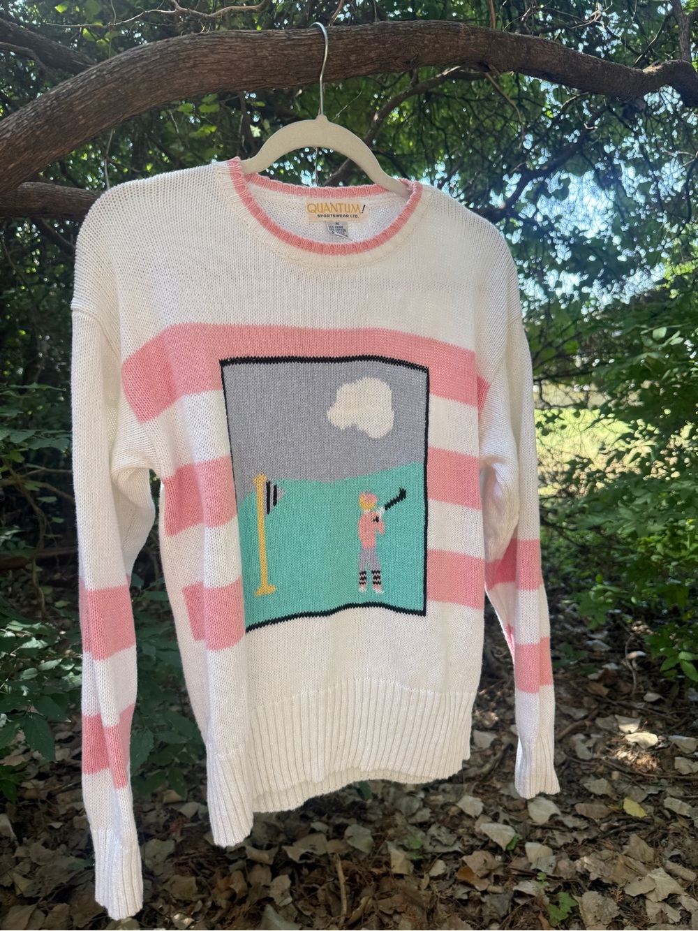 Vintage Knitted Golf Sweater ⛳️💖